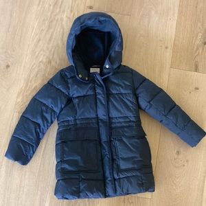 Girls JCREW crewcuts puffer jacket